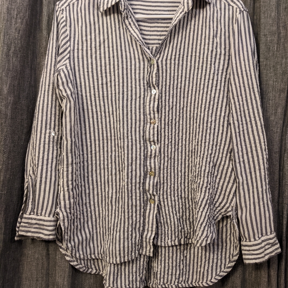 Seersucker shirt